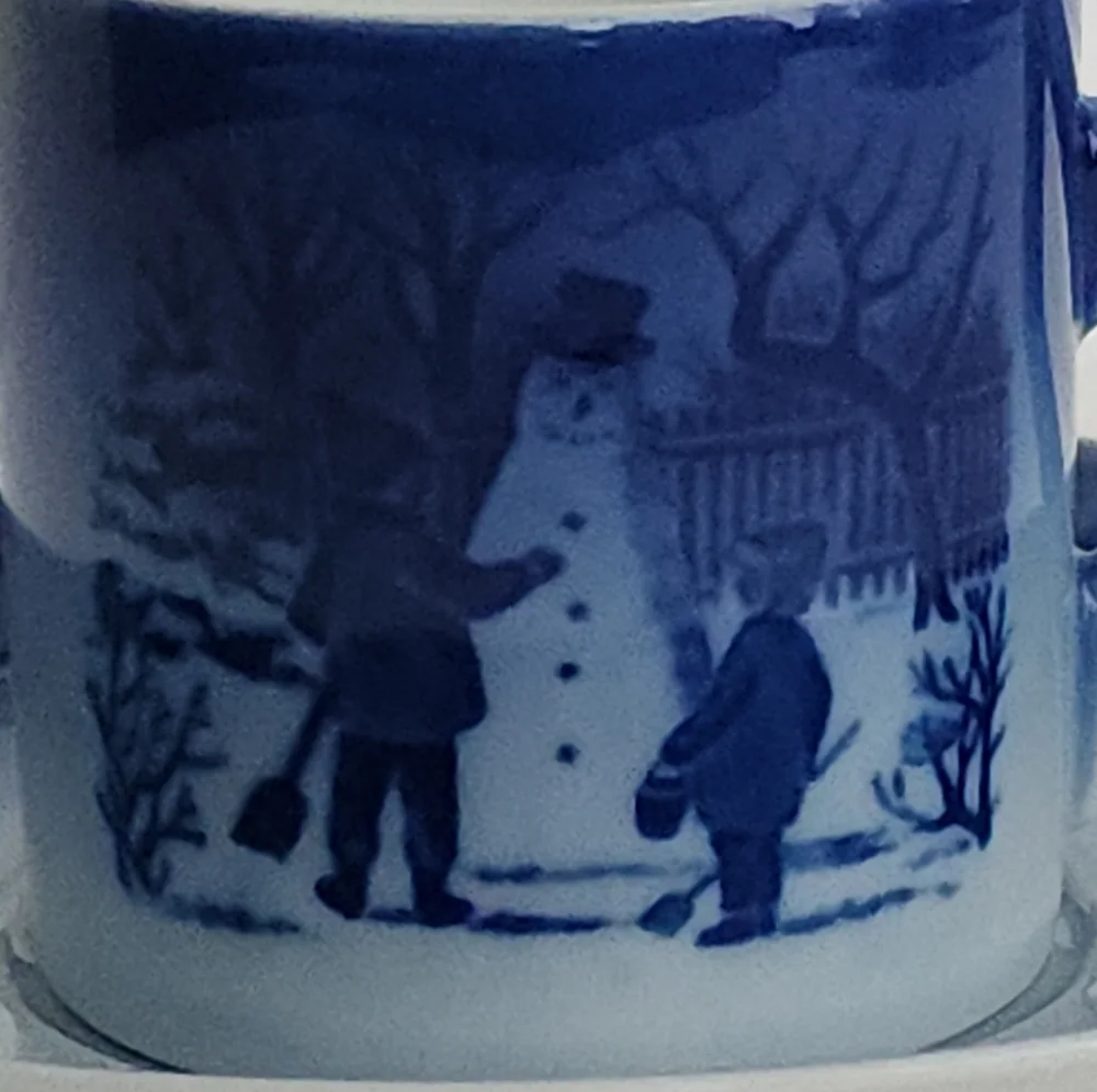 Royal Copenhagen 1985 Teacup and Saucer